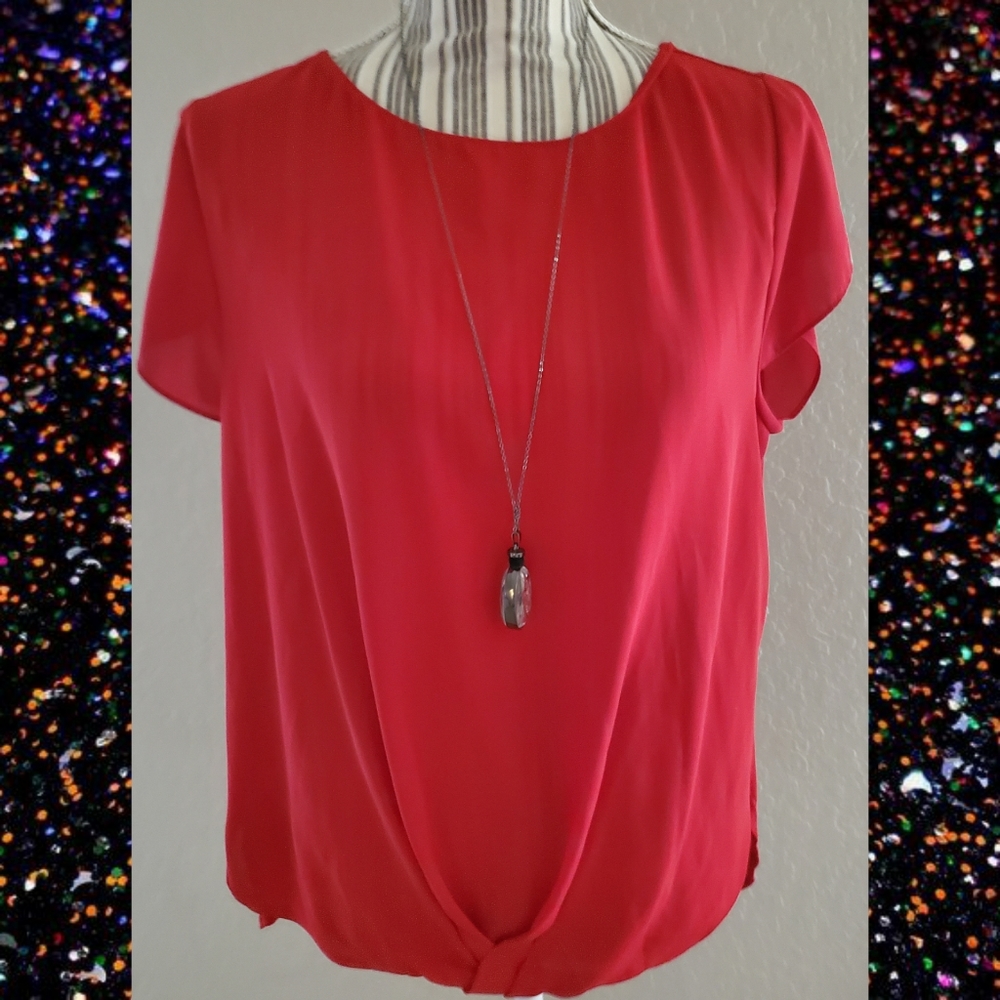 Red high low top